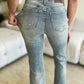 Judy Blue Full Size Mid Rise Flare Jeans