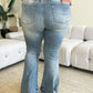 Judy Blue Full Size Mid Rise Flare Jeans