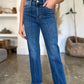 Judy Blue Full Size High Waist Front Seam Detail Straight Jeans